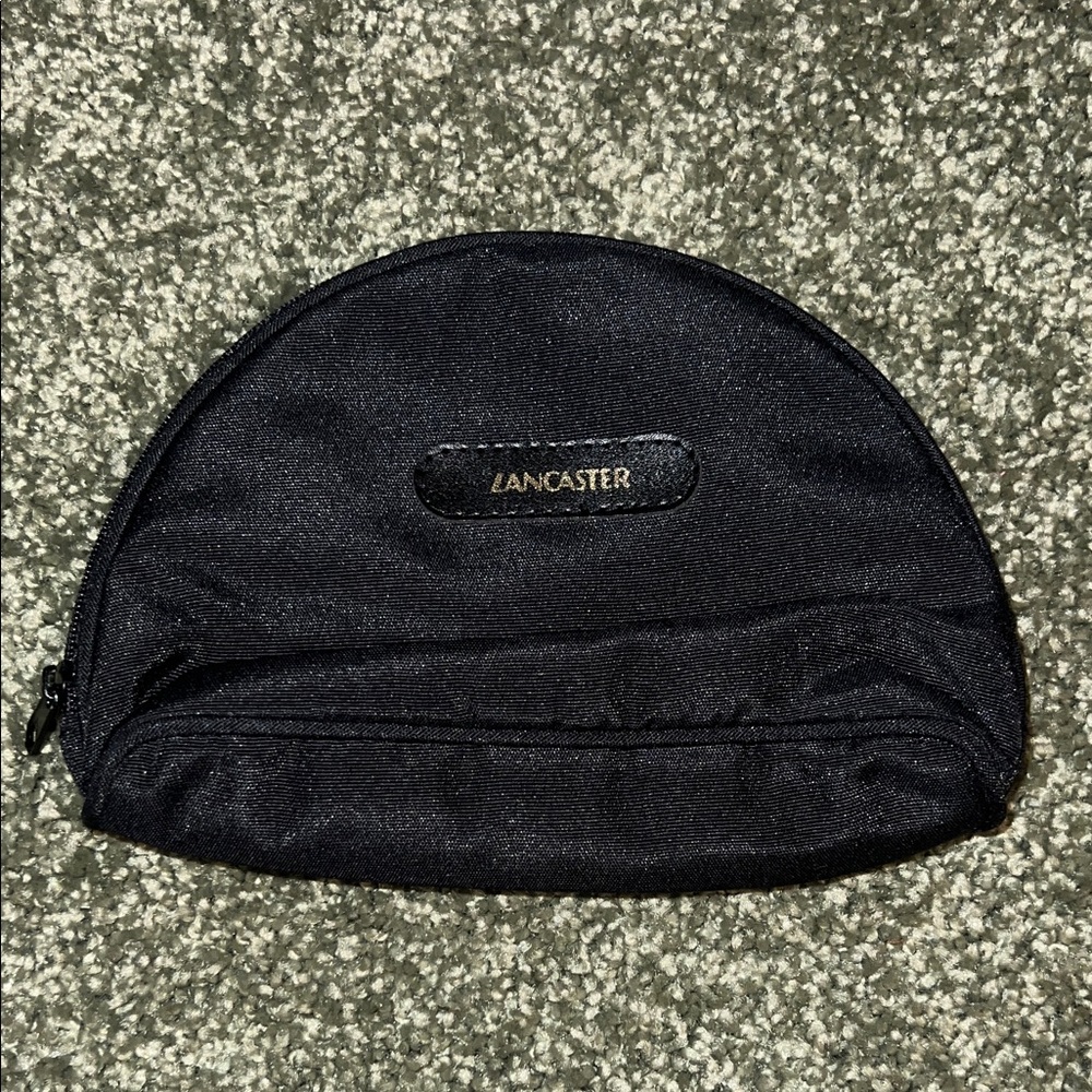 Lancaster Black Cosmetic Bag